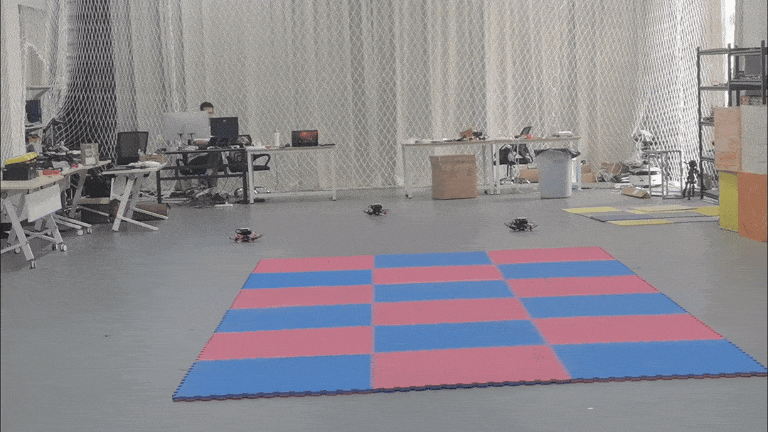 UAV Swarm Formation Fly